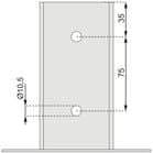 Code 331709 - Acier zingué blanc