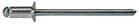 Code 348544 - Rivet aluminium / acier tête fraisée