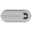Code 350981 - Lot de 10 disques diamants