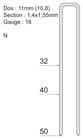 Code 352208 - Agrafeuse sns41 dual