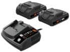 Code 353305 - Pack 2 batteries + chargeur 18 V