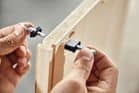 Code 359587 - Set d'assemblage droit pour panneaux pour Domino DF 500