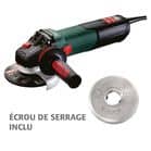 Code 359717 - Meuleuse 125 mm WEV15-125 QUICK INOX