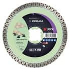 Code 366902 - Disque diamant carrelage X CERAM X-LOCK