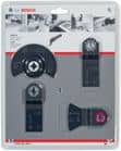 Code 378371 - Set de 4 lames menuisier / scie oscillante gop