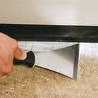 Code 380993 - Grattoir lame inox rigide