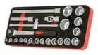 Code 383848 - Module douilles et cliquet 1/2" 23 pièces