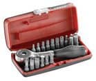 Code 396014 - Coffret d'embouts 1/4" avec manche rotatif