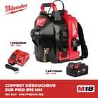 Code 398891 - Déboucheur 18 V 5 Ah sur pied diamètre 16 mm M18 FFSDC16-502