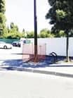 Code 401309 - Lot de 5 piquets de chantier porte-lanterne