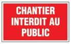 Code 401432 - Chantier interdit au public
