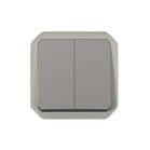 Code 450724 - Interrupteur double composable plexo™