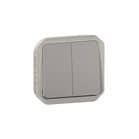 Code 450724 - Interrupteur double composable plexo™
