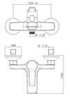 Code 451028 - Mitigeur bain douche THUK