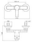 Code 451033 - Mitigeur de douche THUK