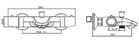 Code 451063 - Mitigeur thermostatique bain douche JOY
