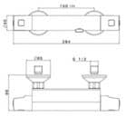 Code 451068 - Mitigeur de douche thermostatique WATA