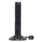 Code 451453 - Rallonge multiprise 4 prises + 2 USB + 1 micro USB
