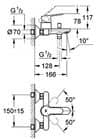 Code 452746 - Mitigeur de bain-douche Bauloop