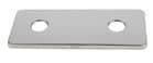 Code 458373 - Plaque de finition inox entraxe 150 mm