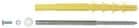 Code 459263 - Cheville universelle M6-M8 pour isolation