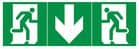 Code 459578 - Étiquette de signalisation d'évacuation
