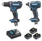 Code 918416 - Visseuse + visseuse à choc 18 V 3 x 3 Ah
