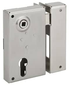 Serrure verticale inox À fouillot