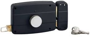 Serrure horizontale bouton et tirage