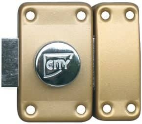 Verrou CITY 25 pêne rallongé Pêne de 135 mm centre
