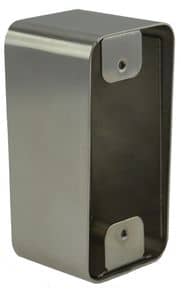 Boîtier applique inox