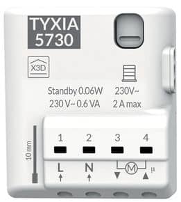Récepteur pour volet roulant TYXIA