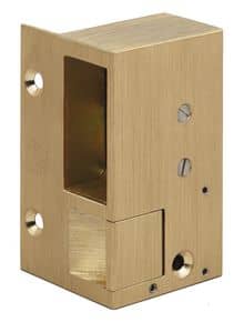 Gâche électrique bronze en applique N°1 pour serrure horizontale