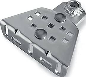 Platine de fixation pour moteur de portail