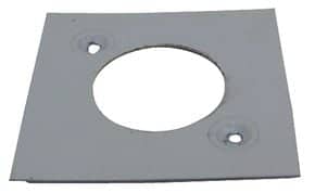 Plaque de recouvrement pour faux pivot