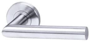 Béquille double inox sur rosace ligne LC Modèle LC3