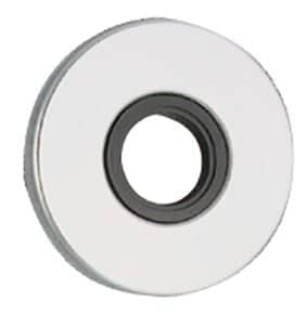 Rosace pour béquille aluminium vachette Finition argent
