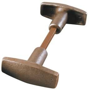 Bouton double fonte uni