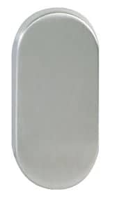 Rosace ovale inox Série étroite