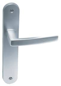 Ensemble sur petite plaque Minéral Finition argent F1