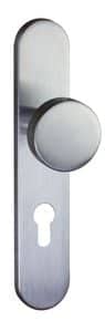 Demi-palière inox SJ bouton fixe