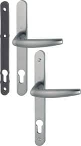 Ensemble Atlanta 8/92 étanche sur plaque étroite Finition Inox coloris F9