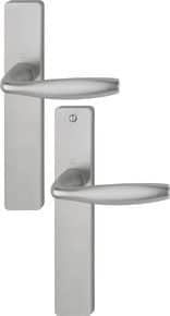 Ensemble New York sur grande plaque carrée Finition inox coloris F9