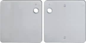 Plaque de forme aluminium carrée