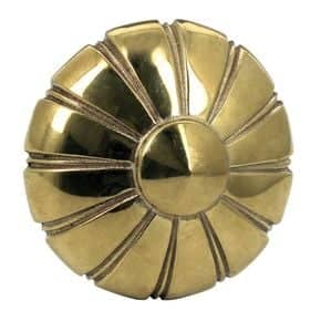 Bouton centre de porte marguerite