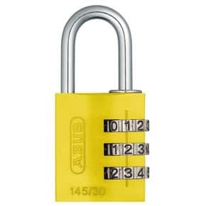 Cadenas à combinaison aluminium de couleur Largeur de corps 30 mm