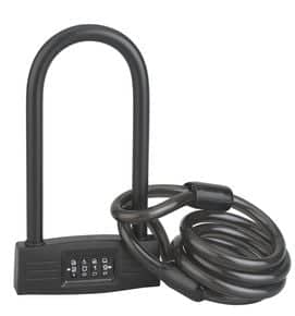 Cadenas U à combinaison avec câble
