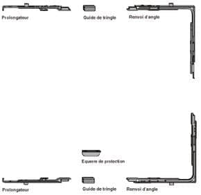 Fermeture centrale basculante 330