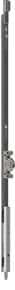 Crémone inverseur F15 cote D fixe ajustable
