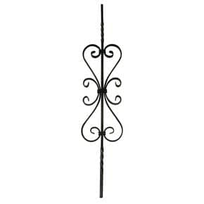 Barreau décoratif Double volute